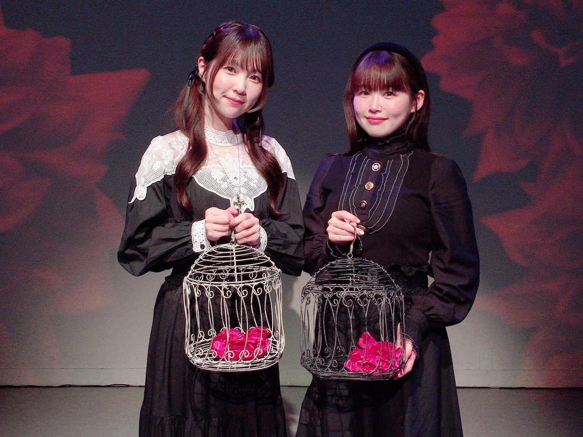 LOVExxLETTERS's tweet image. キララン109<Rapunzel🦋>6/28(土)~29(日)
🎀吉咲みゆ×実波真白
終演いたしました❣️
二人で紡ぐ一期一会の世界🐈⬛臨場感満載のテンポ良き会話🌙×切情のラストシーン✨に心奪われました🌟
2つ結末は鳥籠に閉じ込めて、又いつか雨降るモルグ🕸️でお逢いしましょう🌹
#キララン109