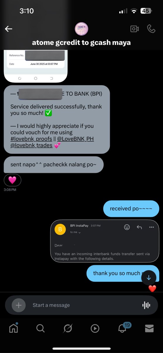 _soothsyou's tweet photo. vouching for @LoveBNK_PH 💗💗💗 super smooth transaction and soafer legit!! tysm po 💘

#lovebnk_proofs @lovebnk_trades https://t.co/Cz1epcjDf2