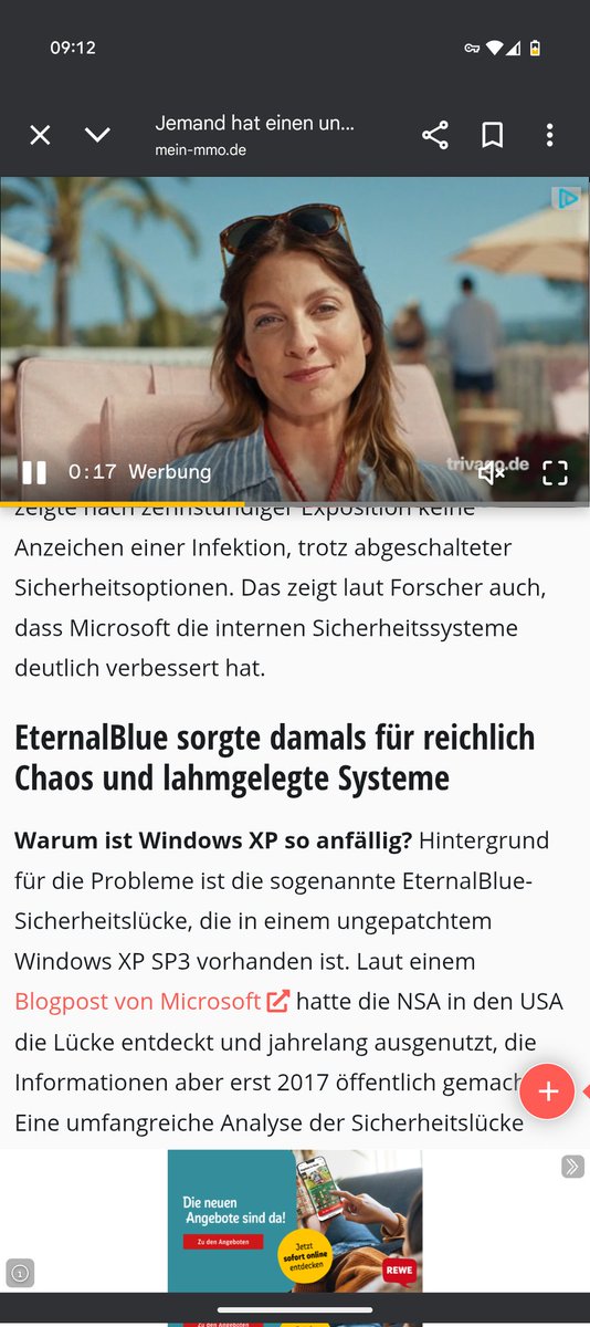 Entweder ist nh Paywall davor oder zu voll mit Werbung