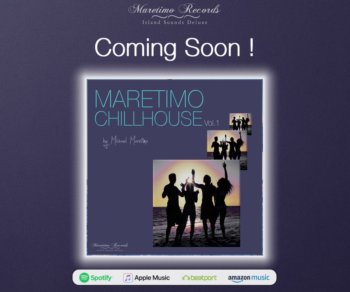 😍 Coming Soon ! "Maretimo Chillhouse Vol.1" 🏝️☀️😎 relaxed ibiza grooves
Free Download ✅ bit.ly/Maretimo-Radio… 
.
.
.
#maretimoradio #maretimohouseradio #chillhouse #ibiza #maretimochillradio #chillmusic #loungemusic #chilloutmusic #relaxingmusic #djmaretimo #maretimorecords