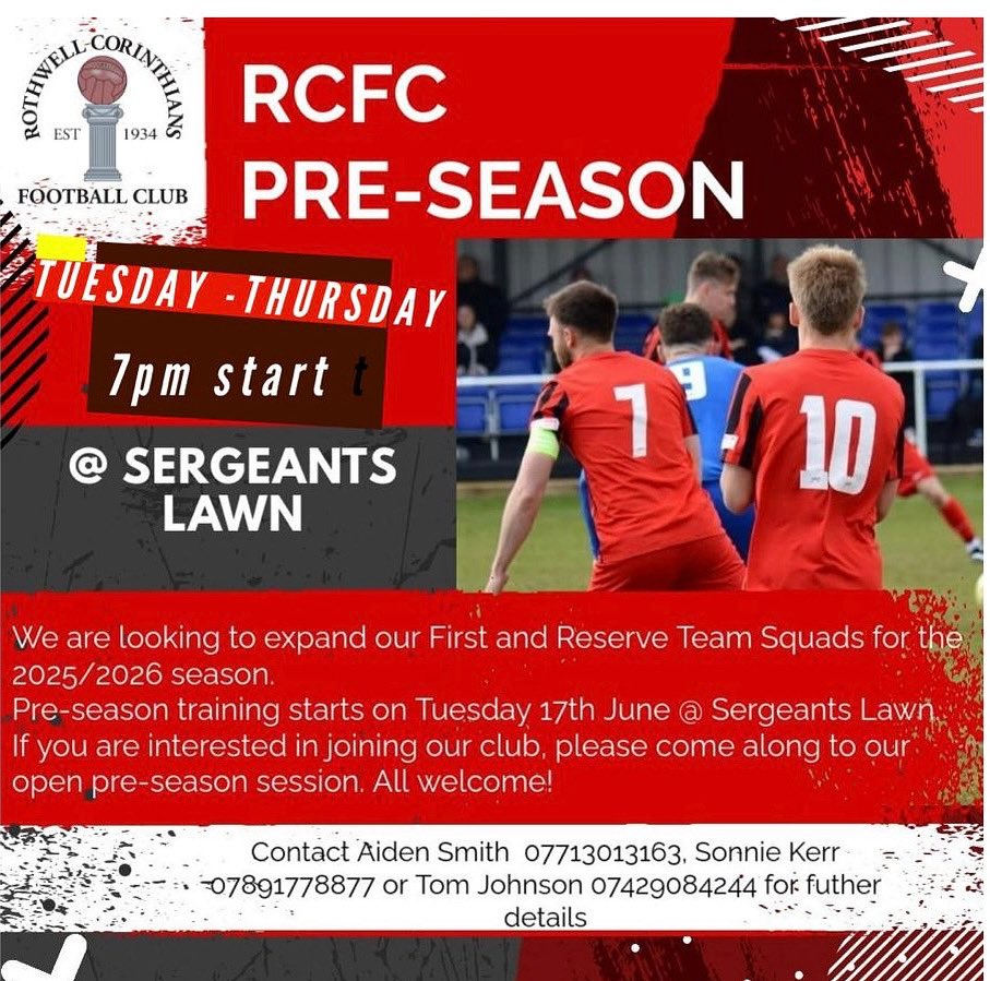 Rothwell Corinthians (@rothwellcfc) on Twitter photo 