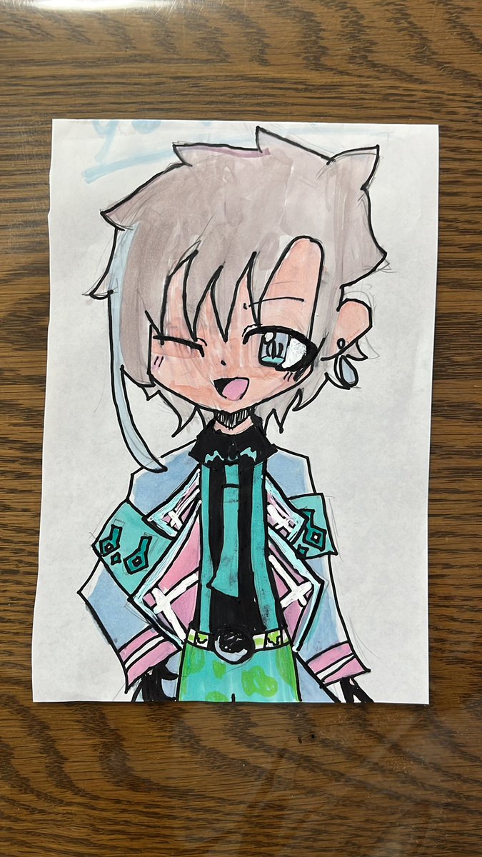 mitu1977's tweet photo. #ウォーターチャレンジ公式ファンブック_応募ファンアート https://t.co/zWwE6tRogF