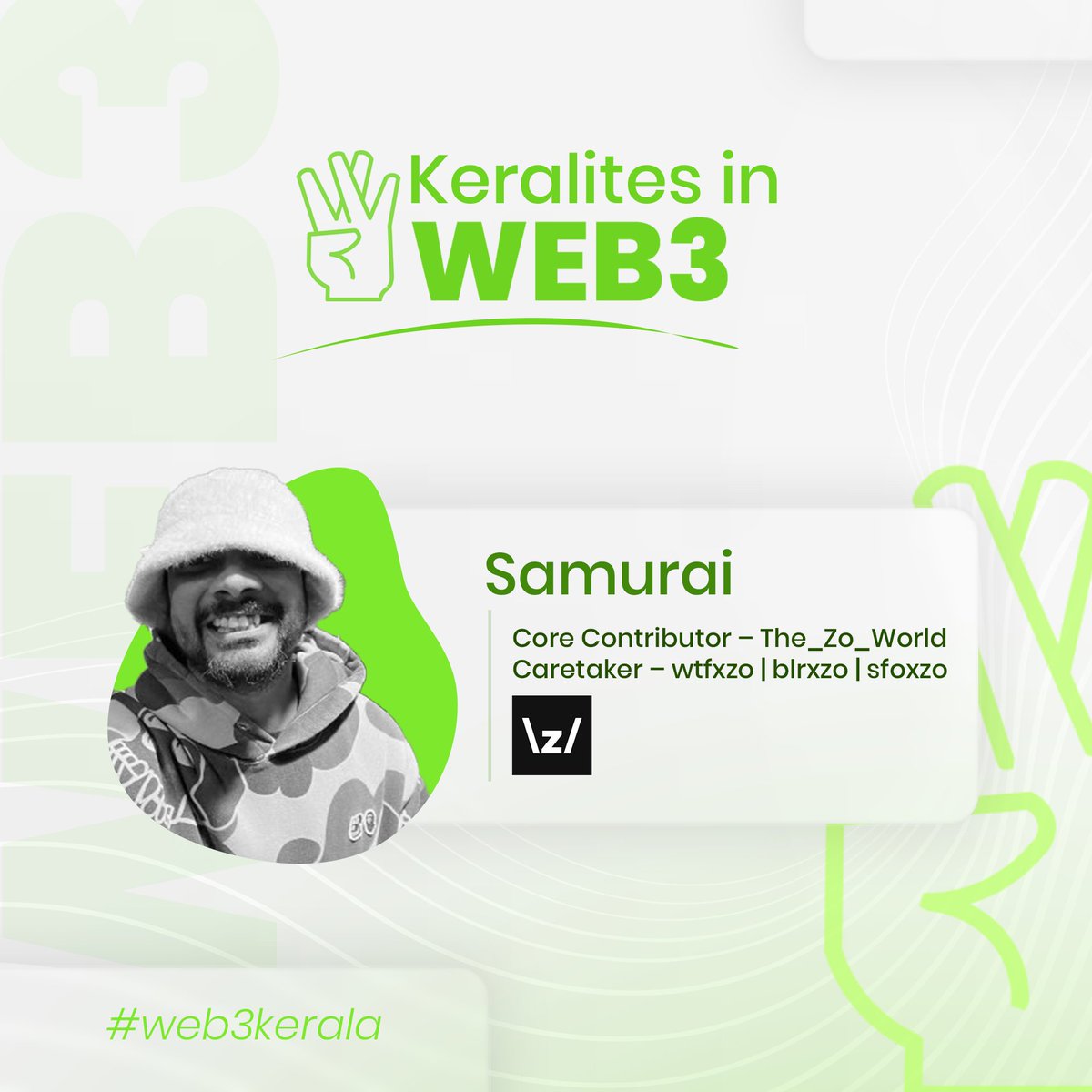Web3 Kerala (@web3_kerala) on Twitter photo Keralites in Web3 #021
Samurai
<a href="/Samuraizann/">Samurai \z/</a>
Core Contributor – <a href="/The_Zo_World/">Zo World | Follow Your ❤️ Heart</a>
Caretaker – @wtfxzo | @blrxzo | @sfoxzo
Samurai is a passionate and relentless contributor to the Zo World ecosystem, serving as a key community anchor and 24/7 guardian of Zo’s satellite zones. Known Keralites in Web3 #021
Samurai
<a href="/Samuraizann/">Samurai \z/</a>
Core Contributor – <a href="/The_Zo_World/">Zo World | Follow Your ❤️ Heart</a>
Caretaker – @wtfxzo | @blrxzo | @sfoxzo
Samurai is a passionate and relentless contributor to the Zo World ecosystem, serving as a key community anchor and 24/7 guardian of Zo’s satellite zones. Known