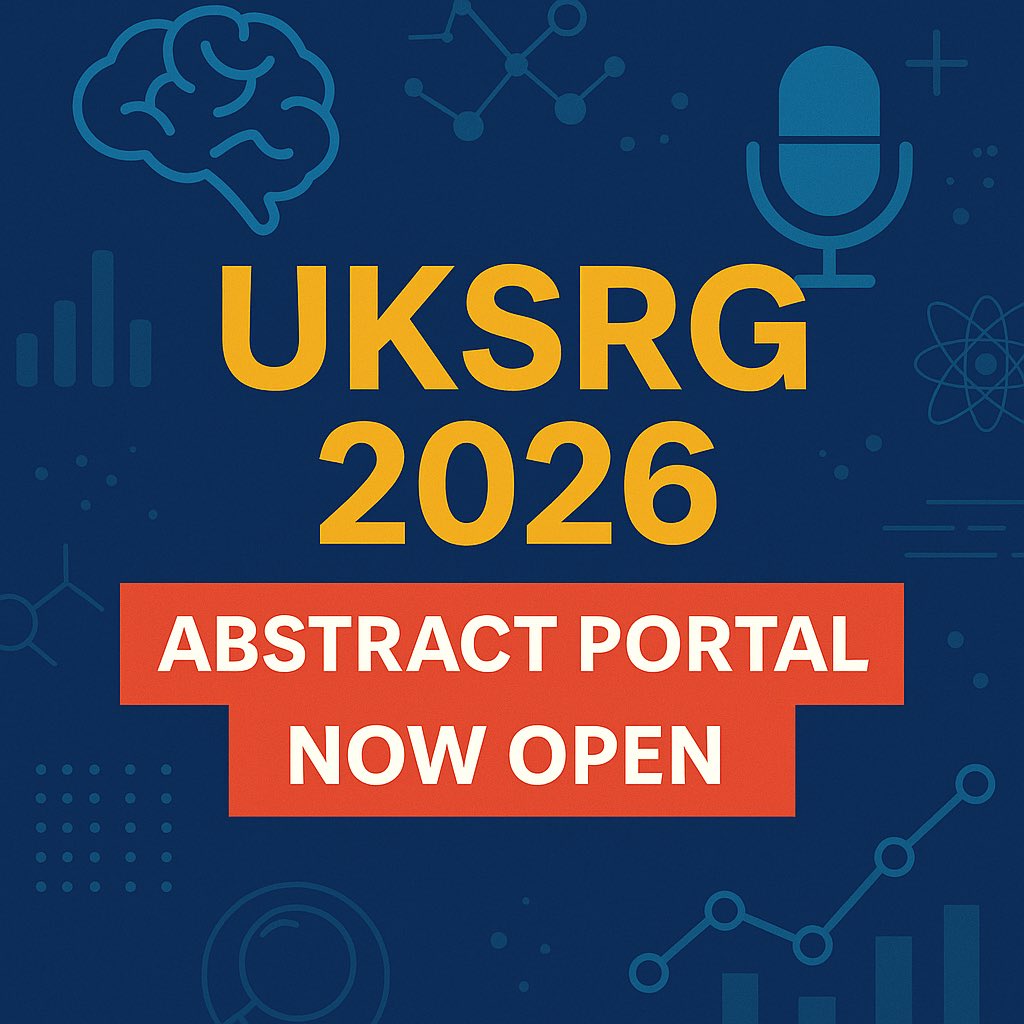 Happy Monday! 🥵 🎉 A reminder to get your abstracts in for #UKSRG2026 — we’re already seeing some coming through and can’t wait for more! 💥

Submit here 👉 auth.oxfordabstracts.com/?redirect=/sta…