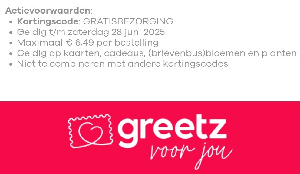 BlueBarYurt's tweet photo. Toch aardig van #greetz ontvangen op 29 juni... 😉 https://t.co/lLJ7LYXq4T