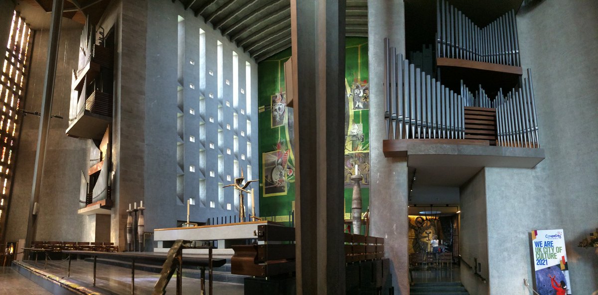 SWomenOrganists's tweet image. At 12:30 on Monday 30th June Amelia Parking will play a recital at Coventry Cathedral. Entry is free with a retiring collection. The Cathedral is at Priory Street, Coventry CV1 5AB.