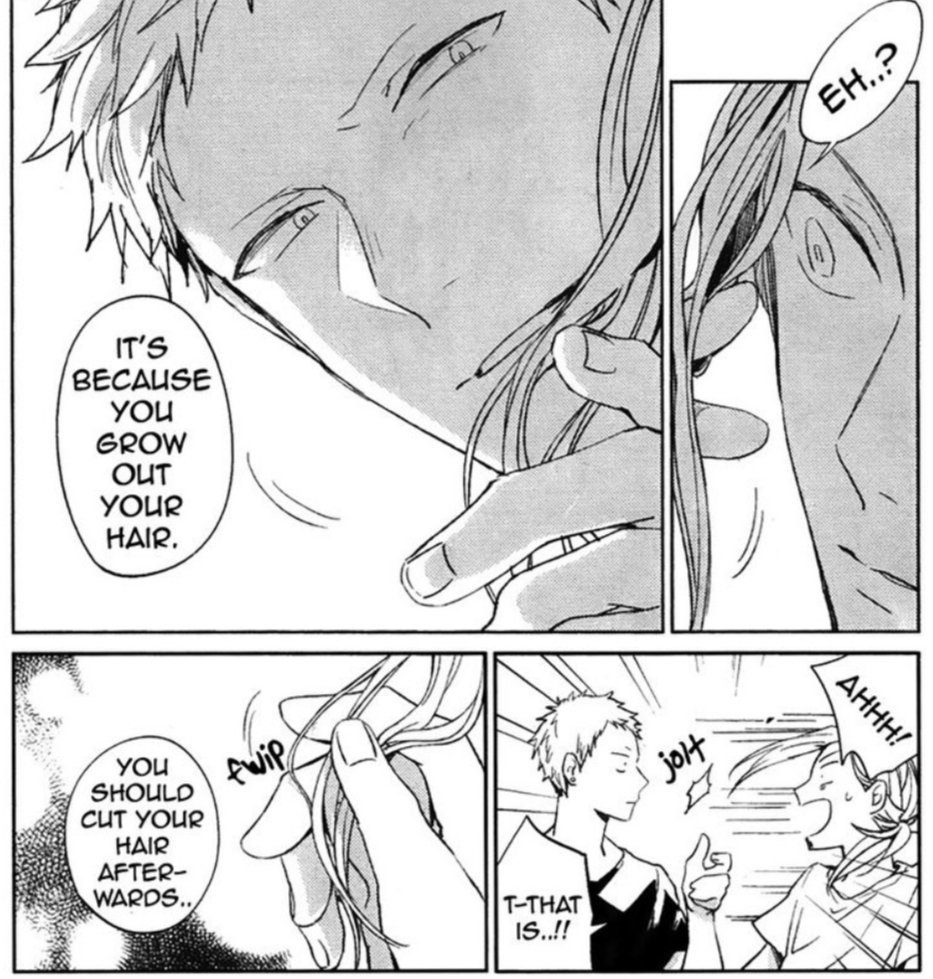 TW: mentions of code 20

there's a lot of discussions as to when akihiko realized his feelings for haruki but when did haruki actually realized HIS? since early on in the manga it has been heavily implied that haruki is attracted to akihiko as he gets flustered with +
