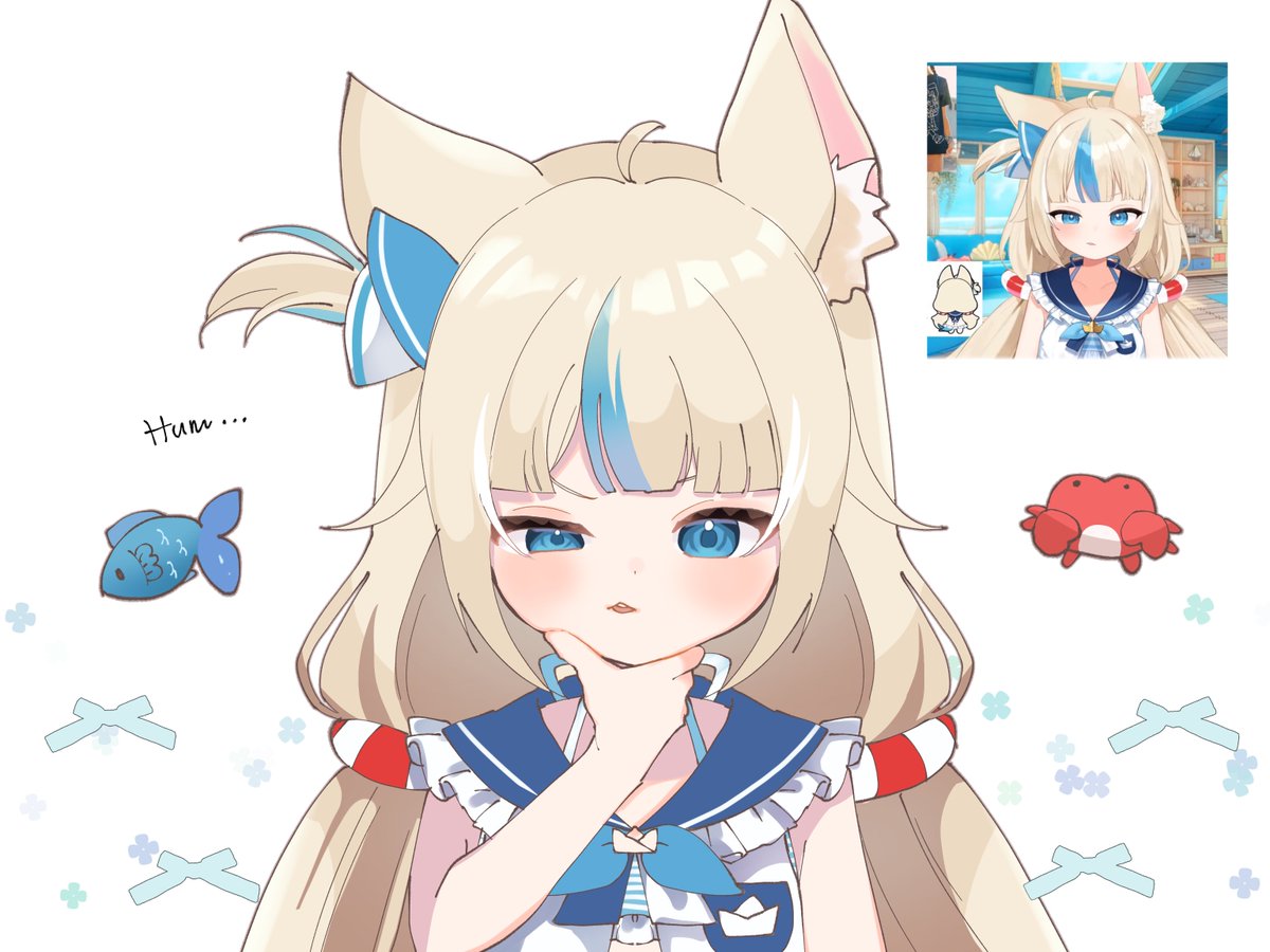 SABART #samekosaba 🤔🦀🐟