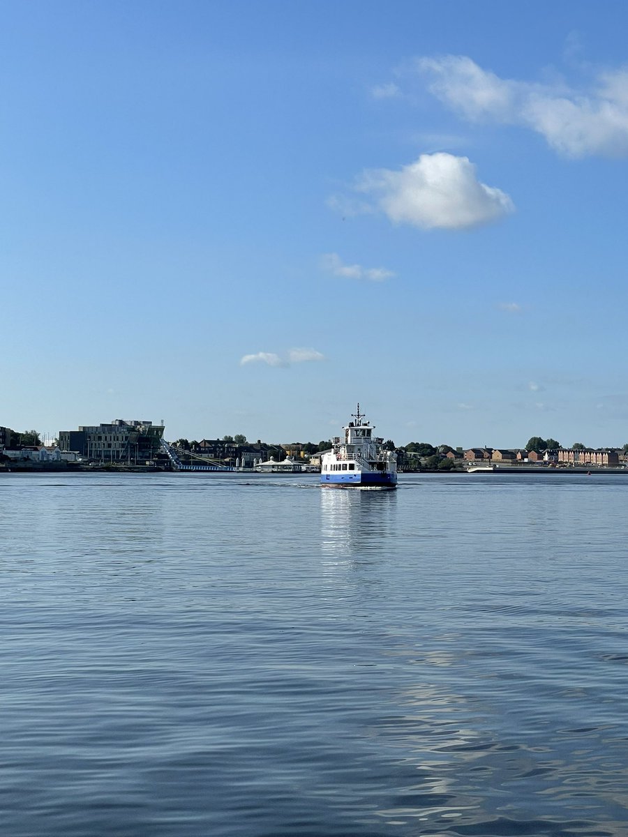WASNAPPER's tweet image. Scorching already, just watching the Tyne traffic while waiting for the ferry for coastal walk