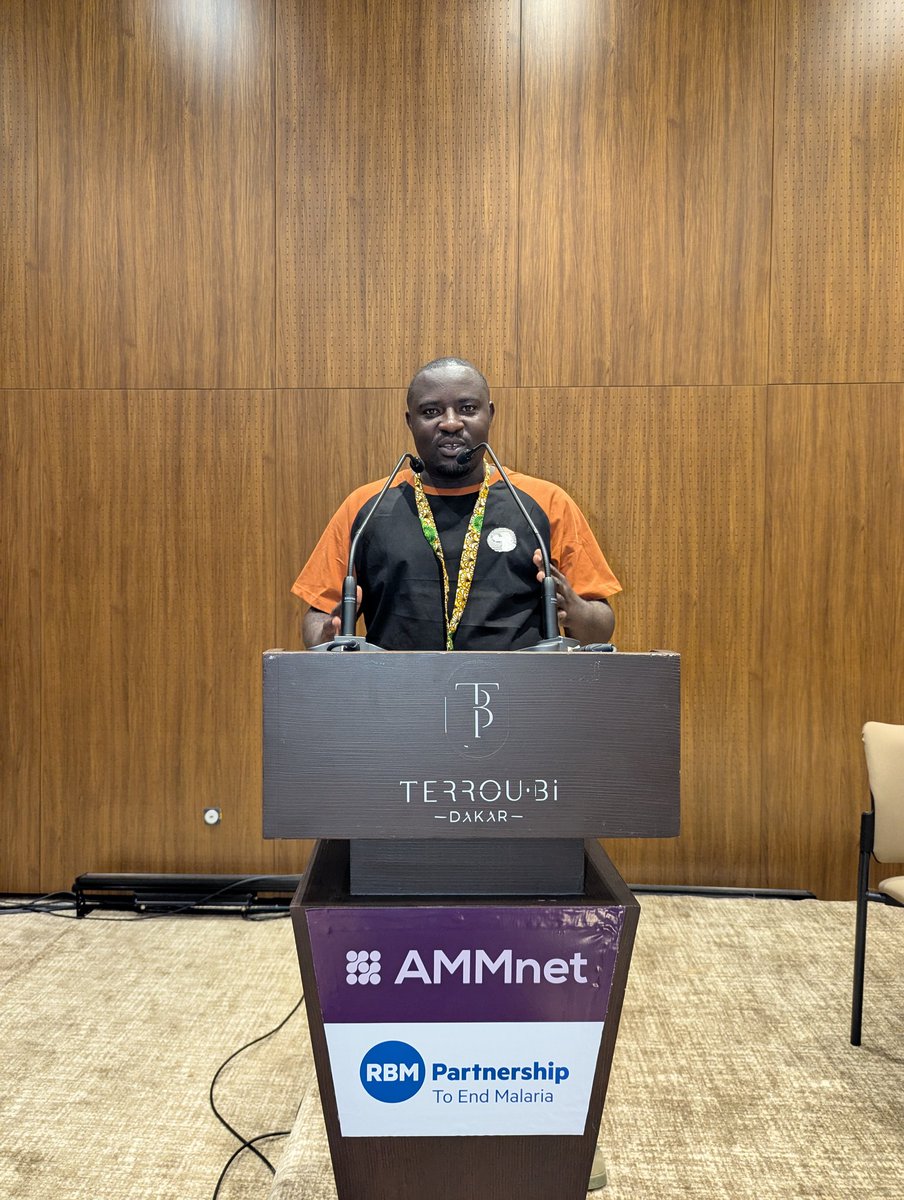 It was my pleasure to attend and present at the AMMnet annual meeting, a study on Assessing the effects of attractive sugar baits on host-seeking mosquitoes around human-occupied  bednets. Thanks AMMnet for the travel award and supervisors for the support #2025AMMnetDakar