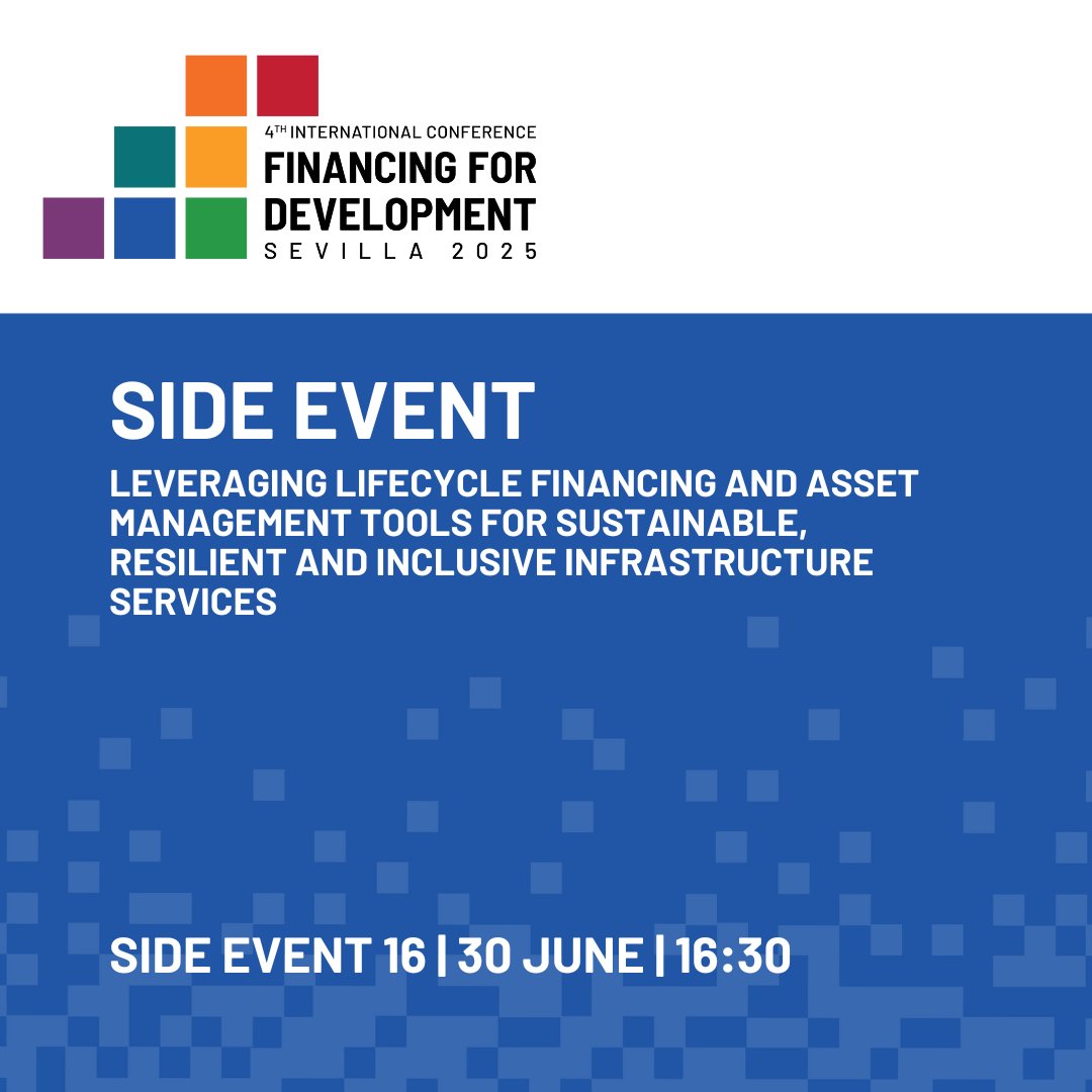 Join us at #FfD4 for our side event on sustainable infrastructure tools, co-organized with <a href="/UNEP/">UN Environment Programme</a> &amp; <a href="/UNDESA/">UN DESA</a>.

We will discuss the tools needed that take development finance to those that need it most.

More here👉 unops.org/unops-at-ffd4 | #FinancingOurFuture