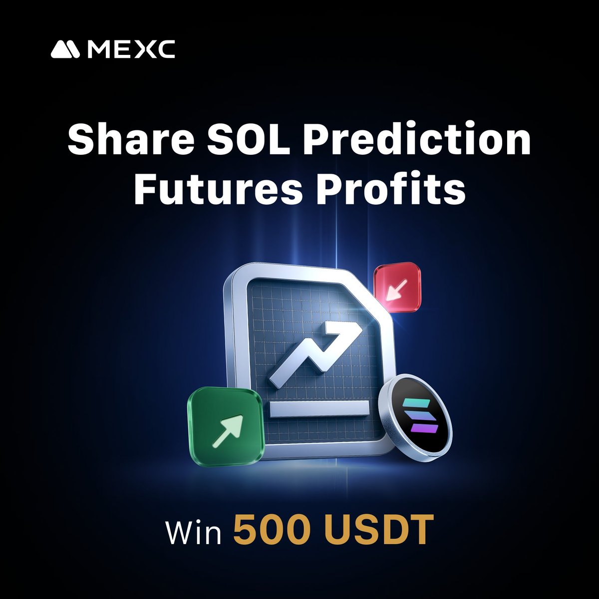 $SOL Prediction Futures Profit Challenge is LIVE!

Show off your winning trades and share a 500 $USDT prize pool

How to join:
1️⃣ Comment your $SOL Prediction Futures profits screenshot
2️⃣ Tag #MEXC and leave your MEXC UID in the comments

💰 10 lucky winners will share $500