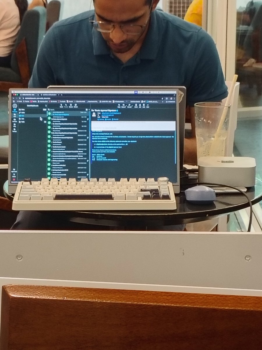 My first encounter with the 'portable mac mini setup'