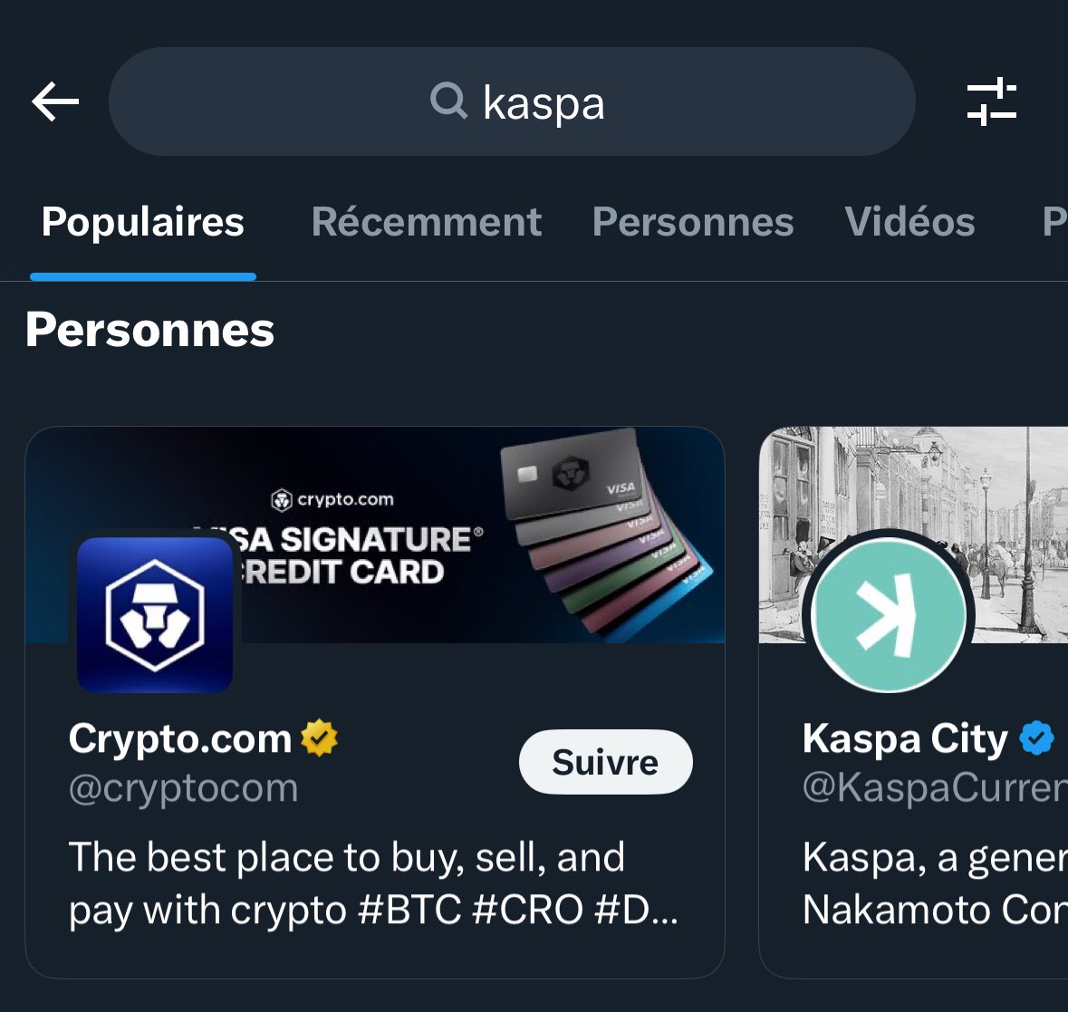 It looks like something is brewing between #kaspa and ⁦<a href="/cryptocom/">Crypto.com</a>⁩ 🤓