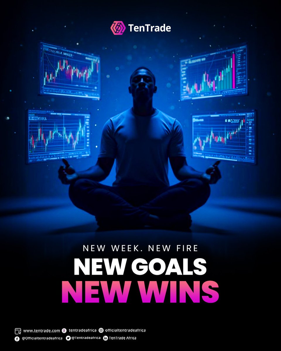New week. New fire.

The charts don’t wait, and neither should we.
Whatever your target is, go after it with clarity, discipline, and the right brokerage behind you.

Let your wins match your mindset.
Start trading smart with TenTrade. Bit.ly/TenTrade 

Leave a comment if