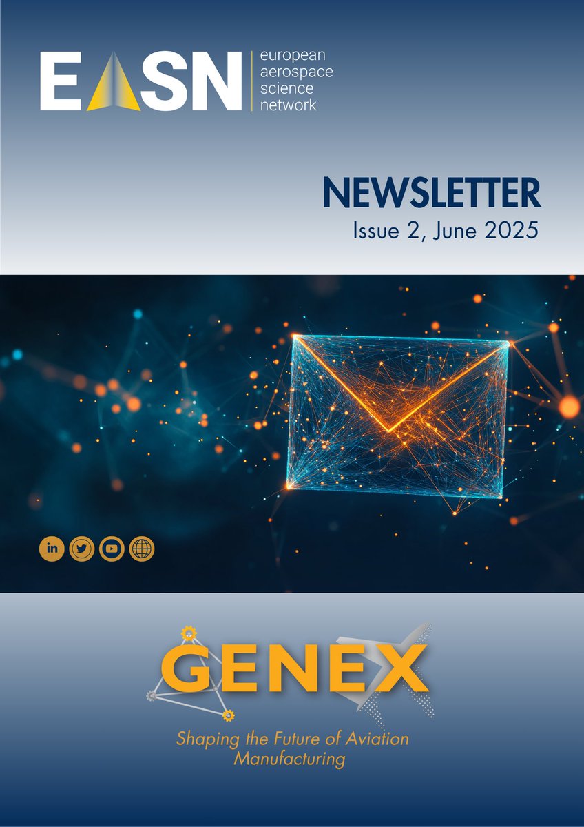 genex_eu's tweet photo. 🚀✨ #GENEX f𝖾𝖺𝗍𝗎𝗋𝖾𝖽 𝗂𝗇 𝗍𝗁𝖾 EASN - European Aerospace Science Network 𝖭𝖾𝗐𝗌𝗅𝖾𝗍𝗍𝖾𝗋 𝟤𝟢𝟤𝟧, 𝖨𝗌𝗌𝗎𝖾 𝟤🗞️
👩💻 𝖠𝗅𝗅 𝗍𝗁𝖾 𝖽𝖾𝗍𝖺𝗂𝗅𝗌 𝗁𝖾𝗋𝖾! 📲🔗https://t.co/H9eiBlbU66
𝖤𝗇𝗃𝗈𝗒 𝗍𝗁𝖾 𝗋𝖾𝖺𝖽!🍹 https://t.co/INZB43mlu2