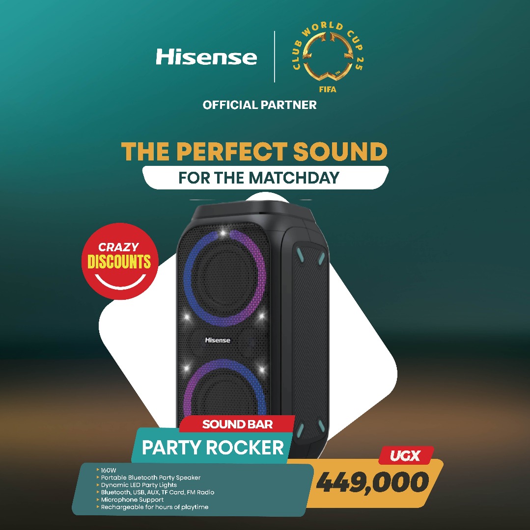 📷 Turn Up the Volume, Turn Up the Vibes! 📷
Get the Hisense Party Rocker Sound Bar and bring stadium-level energy to your matchday!
📷 160W of pure sound
📷 LED party lights📷 Mic support + multiple input options
📷 Rechargeable for endless playtime
Available while stocks last.