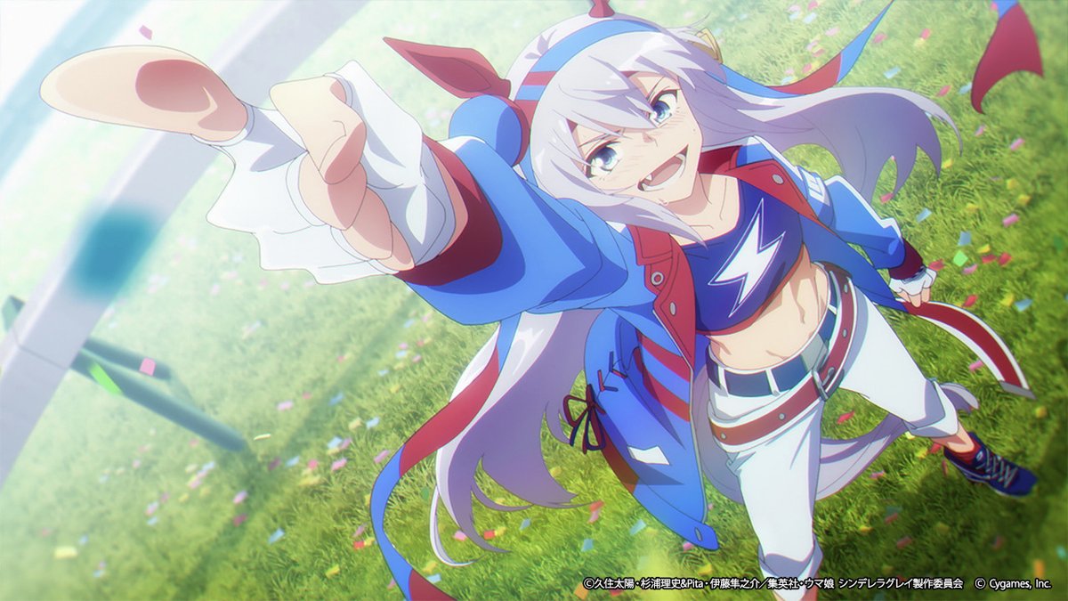 🔎アニメ #シングレ キャラ紹介🔎 タマモクロス（CV：#大空直美