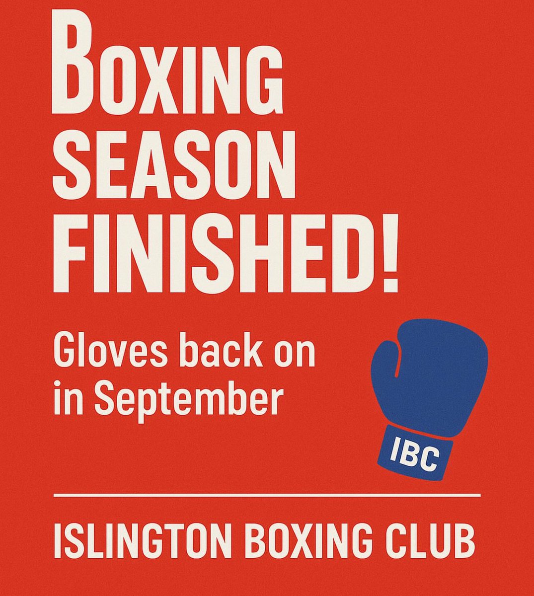 Islington Boxing Club competed in 4️⃣3️⃣0️⃣ contests during the 2024/25 season.

We started off at the Barum Box Cup in September and finished at the Hull &amp; Ringside Box Cups this past weekend.

Won: 2️⃣5️⃣7️⃣
Lost: 1️⃣2️⃣6️⃣
Skills: 4️⃣7️⃣

Boxers that competed for IBC in at least one