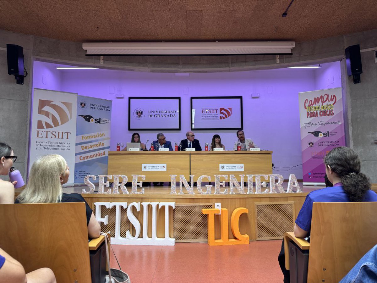 Universidad Granada (@canalugr) on Twitter photo 👩💻🔧 Queda inaugurado el XII Campus Tecnológico para Chicas <a href="/sereingeniera/">Campus Seré Ingeniera</a>
Un programa formativo y gratuito, para chicas preuniversitarias, que pretende despertar su vocación en las áreas #STEM (Ciencias, Tecnología, Ingeniería y Matemáticas) 🧪💡📊
👉 canal.ugr.es/noticia/xii-ca… 👩💻🔧 Queda inaugurado el XII Campus Tecnológico para Chicas <a href="/sereingeniera/">Campus Seré Ingeniera</a>
Un programa formativo y gratuito, para chicas preuniversitarias, que pretende despertar su vocación en las áreas #STEM (Ciencias, Tecnología, Ingeniería y Matemáticas) 🧪💡📊
👉 canal.ugr.es/noticia/xii-ca…