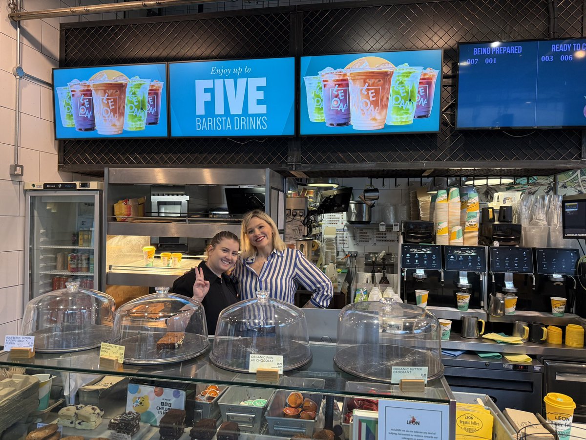 @leonrestaurants for many years now I have had a fabulous greeting from Angela &amp; her team at Leon More London Place. Love my porridge breakfast will miss you all. My last day at EY today