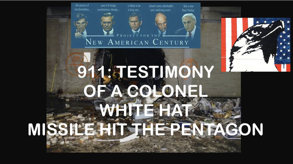 KERRYCASSI6430's tweet photo. @camelotQKerry 
911 TESTIMONY FROM A COLONEL – REPOST
MISSILE WAS SHOT INTO PENTAGON TO SAVE AMERICA
AND STOP FURTHER ESCALATION
https://t.co/VTdiYydoNH… https://t.co/rySbB9IDAM