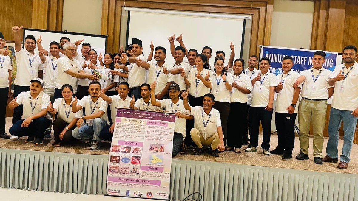 A big round of applause for our amazing #GlobalFund project Karnali province team on winning the poster presentation at the All Staff Meeting 2025! Your talent and teamwork shone through brilliantly. 🌟Congratulations!👏👏 <a href="/GlobalFund/">The Global Fund</a> <a href="/UNDPNepal/">UNDP in Nepal</a>