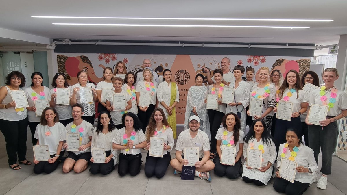 📢 A significant milestone for #Yoga in Israel!
🎓 73 students of ICC certified under AYUSH Yoga Courses:
✅ 40 – Yoga Volunteer
✅ 20 – Yoga Protocol Instructor
✅ 13 – Yoga Wellness Instructor
Learn Yoga the authentic way through globally recognized AYUSH certification courses!
