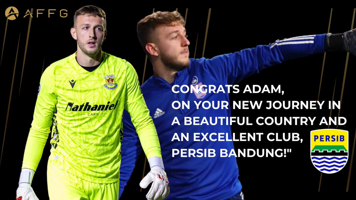 ✅ Done Deal!
Adam Przybek is set to join Persib Bandung FC, the Indonesian champions! 🇮🇩🏆
Known for their enormous fanbase and AFC CL aspirations, this is a huge move.
Congrats, Adam, on your next step in a beautiful country and with an excellent club!
<a href="/persib/">PERSIB</a> #AFFG