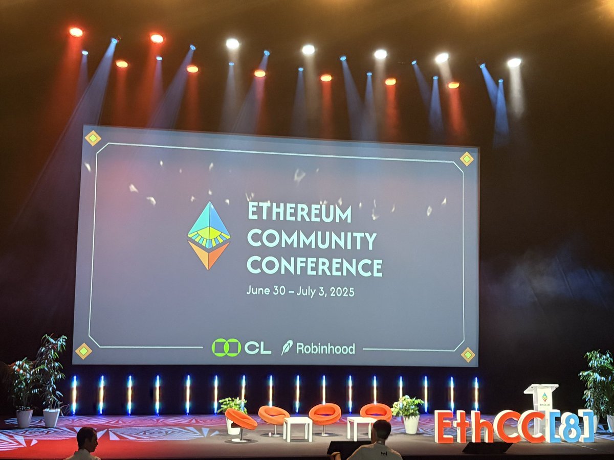 The vibe is already amazing.
Can’t wait for things to kick off…<a href="/EthCC/">EthCC - Ethereum Community Conference</a> <a href="/HelixboxLabs/">Helixbox Labs🧬</a> <a href="/Pubfi_ai/">PubFi</a>