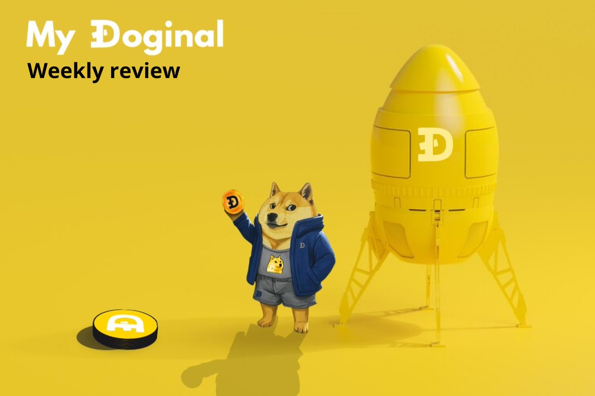 🚀 WEEKLY RECAP – DOGINAL 🐶🔥
A week of growth, recognition… and preparation for what’s next!

The road ahead is long, but every day we’re laying strong bricks for something big. Here's what we accomplished together this past week:

📊 Market performance:

• Starting market
