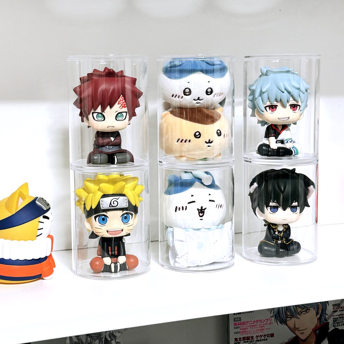 다이소 품번 : 613732701
일본제 적층형 원기둥 디스플레이 케이스

인형 보관용으로 산 건데 룩업도 쏙 .. ദ്ദി/ᐠ - ⩊ -マ