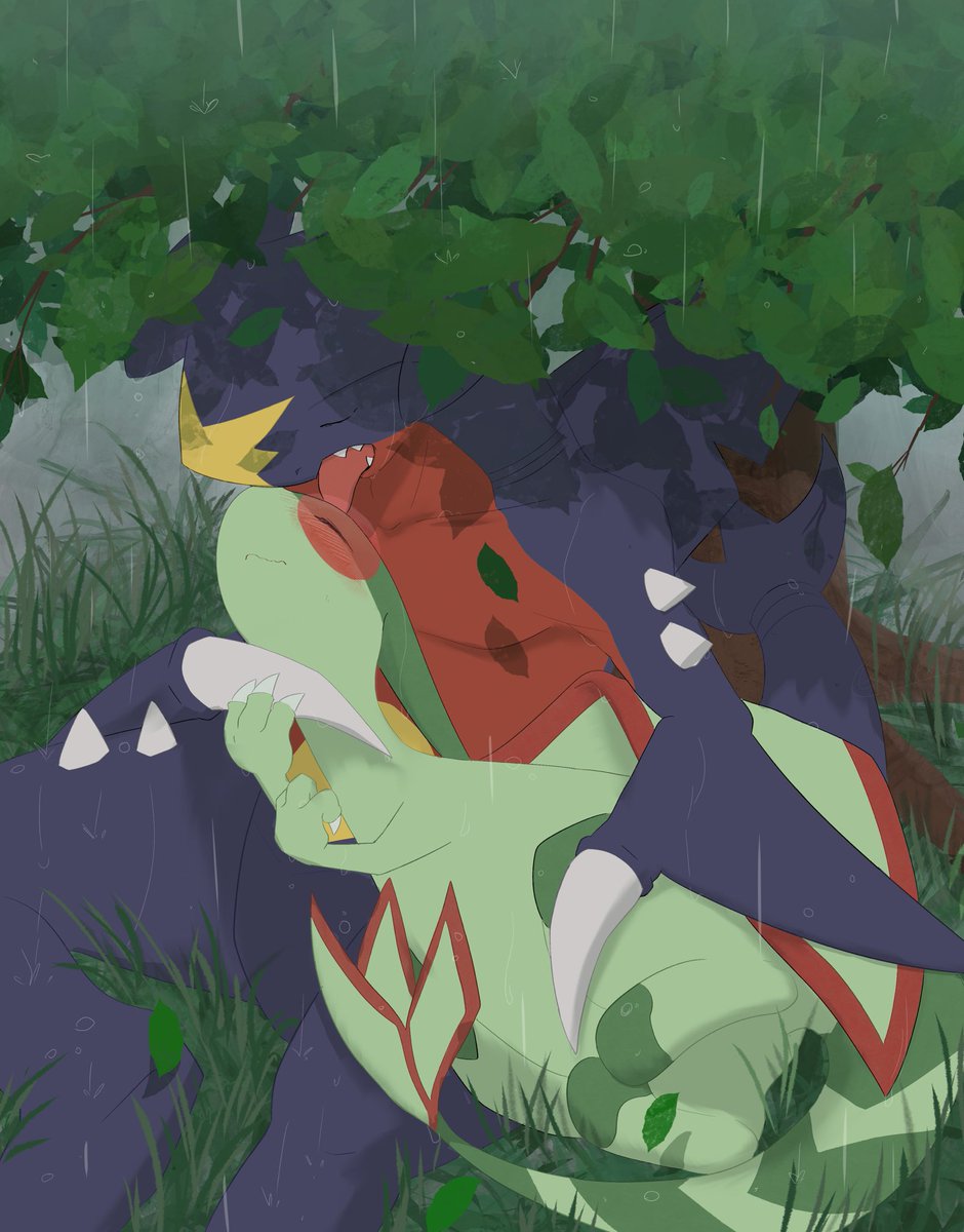 雨宿りのｶﾞﾌﾞﾌﾗちゃん