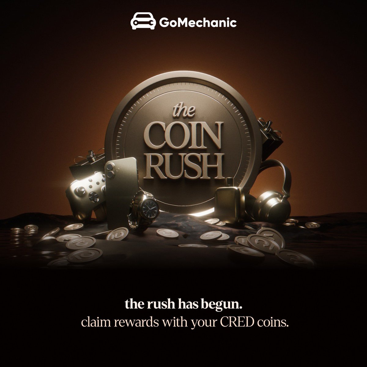 GoMechanic X CRED
Elevate your car's look and feel with GoMechanic's Roadside Assistance (Top Assist) and Car Wash services, now available for an unbelievable ₹2! 
Offer valid only till July 2nd. Book today via CRED or the link: app.cred.club/k63y/cje2n8fp