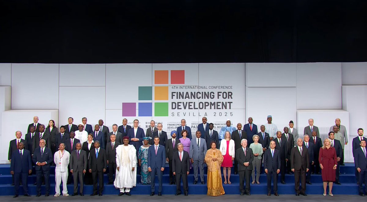 The 4th International Conference on Financing for Development #FFD4 gets underway soon in sweltering Sevilla as world leaders meet to invest in a better future for all. Follow our live coverage here:
news.un.org/en/story/2025/…