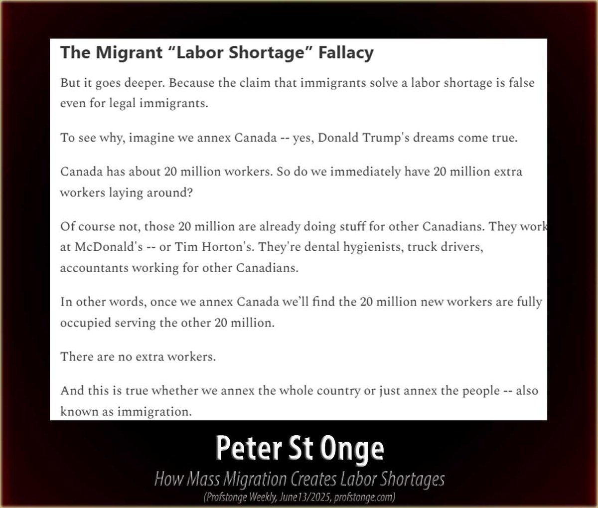 EconomicsForF's tweet image. #ProfStonge - The Migrant “#LaborShortage” Fallacy
profstonge.com/p/how-mass-mig…