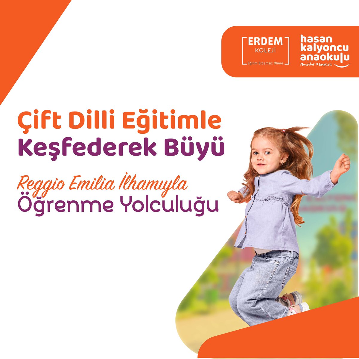 Çift dilli eğitimle dünya standartlarında bir başlangıç.
Çocuklarımızın geleceğine yatırım yaparken, onların dünyaya daha güçlü bir şekilde hazırlanmasını önemsiyoruz. 

Çift dilli eğitim modeli sayesinde öğrencilerimiz, hem ana dillerinde sağlam bir akademik temel oluştururken