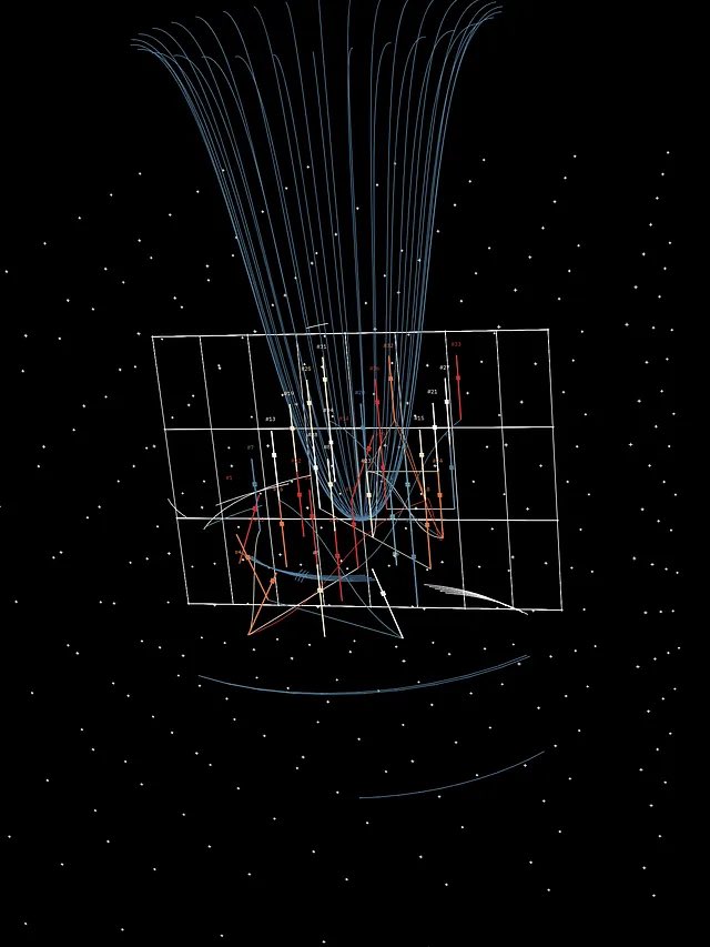 Two of the most remarkable code-based generative music and art projects:
1. Fantasía by <a href="/acamposuribe/">Alejandro / .eth</a> – An algorithm, crafted by the artist, learns the principles of musical composition from a curated corpus, generating an endlessly evolving musical piece.
2. Symphony for n