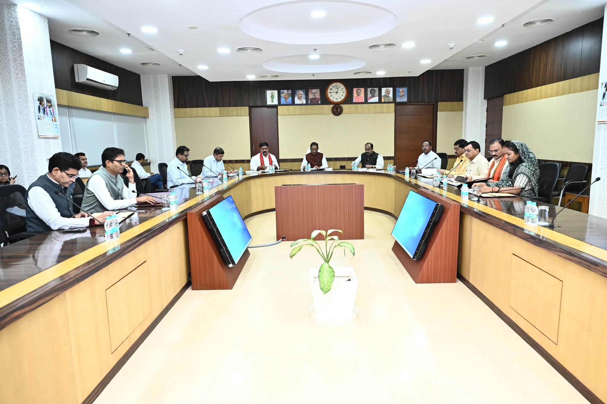 Vishnu Dev Sai Cabinet Meeting