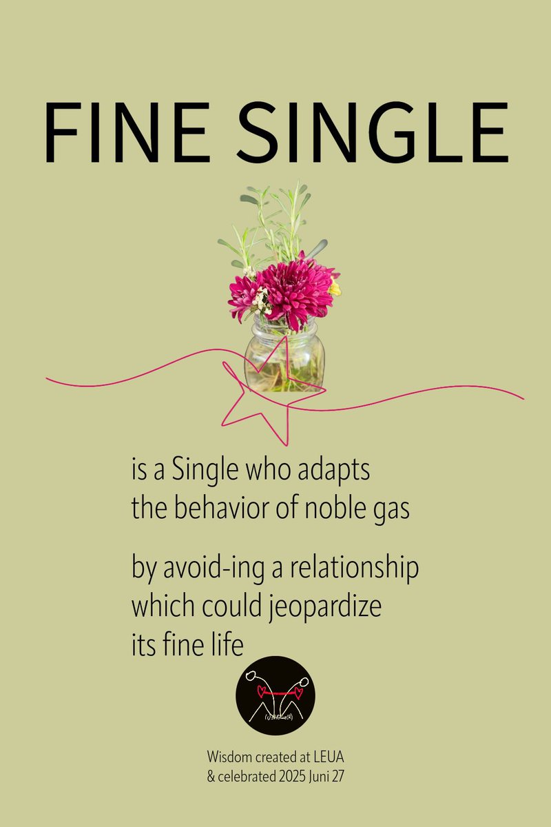 KurtSpirig's tweet photo. a fine single is...
https://t.co/1D7lBdWLeZ

#definition #wisdom #single #mindset #lifestyle https://t.co/AZMdLrpChL