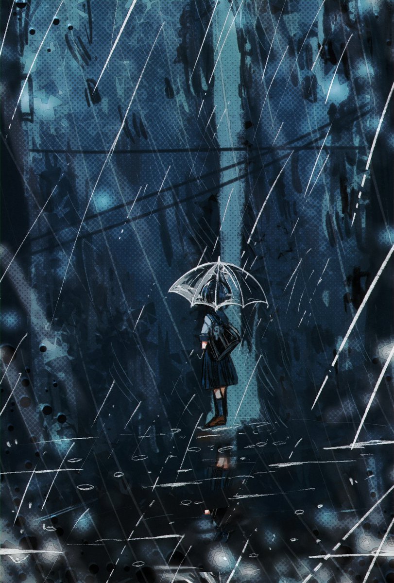 msk72m's tweet image. 雨