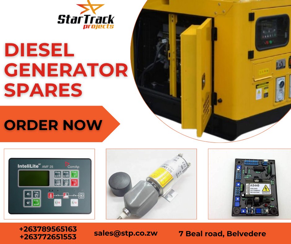 Worn-out parts = wasted fuel + more breakdowns. Our genuine generator spares are designed to save you time, money, and stress!!
chat.whatsapp.com/DEn03PX6sGP3u7…
#smartpower #generatorspares