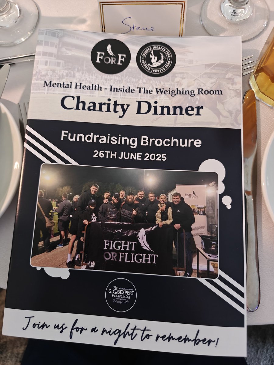 Steve ๐ (@bonaireblue) on Twitter photo Big shout out to all the fantastic staff in Racegoers <a href="/NewburyRacing/">Newbury Racecourse</a> last Thursday night serving and looking after us at the Charity Dinner.
Great meal, superb service and unobtrusive throughout proceeding.
Real credit ๐๐
#FightorFlight Big shout out to all the fantastic staff in Racegoers <a href="/NewburyRacing/">Newbury Racecourse</a> last Thursday night serving and looking after us at the Charity Dinner.
Great meal, superb service and unobtrusive throughout proceeding.
Real credit ๐๐
#FightorFlight