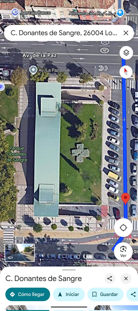 campinarri's tweet photo. @Tyrexito Aquí en Logroño se me ocurren 3 plazas que tienen debajo parking y en la superficie zonas con césped, algunos arboles y pérgolas para dar sombra. 
-Plaza de la paz. 
-Plaza Acesur
-Plaza donantes de sangre. https://t.co/fRpIhhNUFV