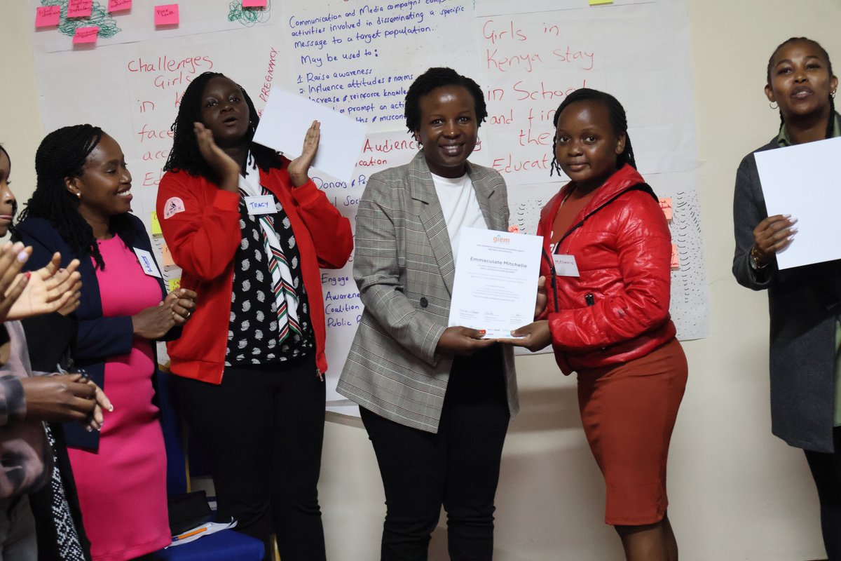 AMPLIFY_Girls's tweet photo. On the 20th of June, Sharly Misati and Emmaculate Mitchelle, girl leaders from our partner organizations, @nowei_kenya and @yc_kenya, participated in the Gender in Education Movement, #GIEM Girls Summit by @GCN_Kenya. The event brought together young women and girls to share powerful stories and co-create solutions to break barriers in #girlseducation and reimagine what’s possible for girls in Kenya.
#AMPLIFYHer