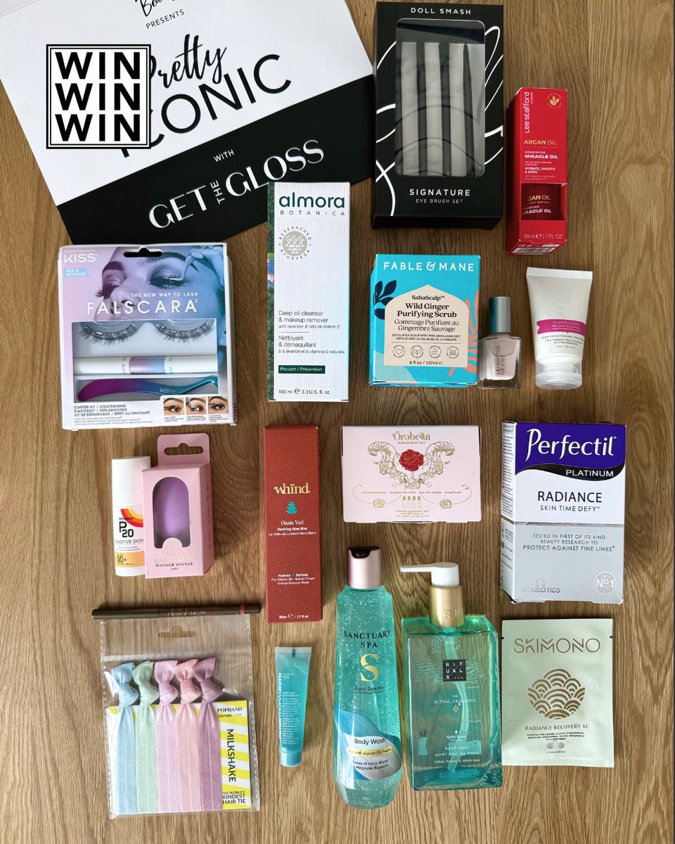 WIN THE PRETTY ICONIC WITH GET THE GLOSS EDIT WORTH £330!

TO ENTER GO TO OUR INSTAGRAM OR TIKTOK!

instagram.com/latestinbeauty/
tiktok.com/@latestinbeauty