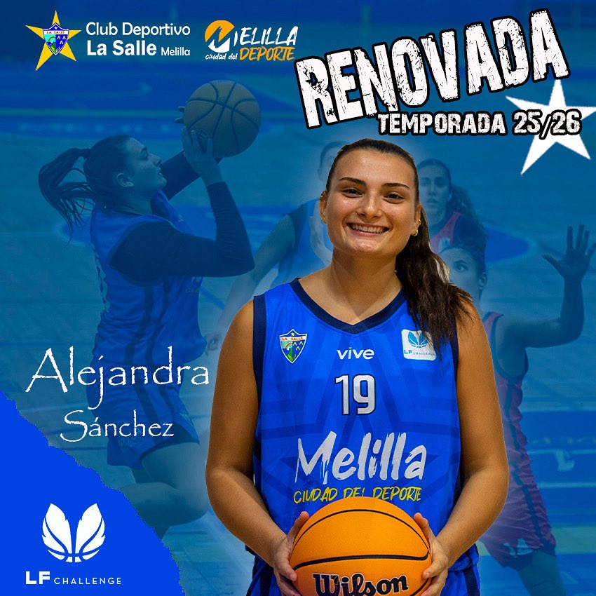 ALEJANDRA SE QUEDA 💙💛

Nuestra alero seguirá vistiendo los colores del MCD La Salle ⭐️ en la temporada 25/26 🔥

Entrega, carácter y corazón.
Una jugadora que siente el escudo y lo da todo en la pista.

Gracias por seguir con nosotros, Ale 🙌
¡Esta historia continúa! ⭐️