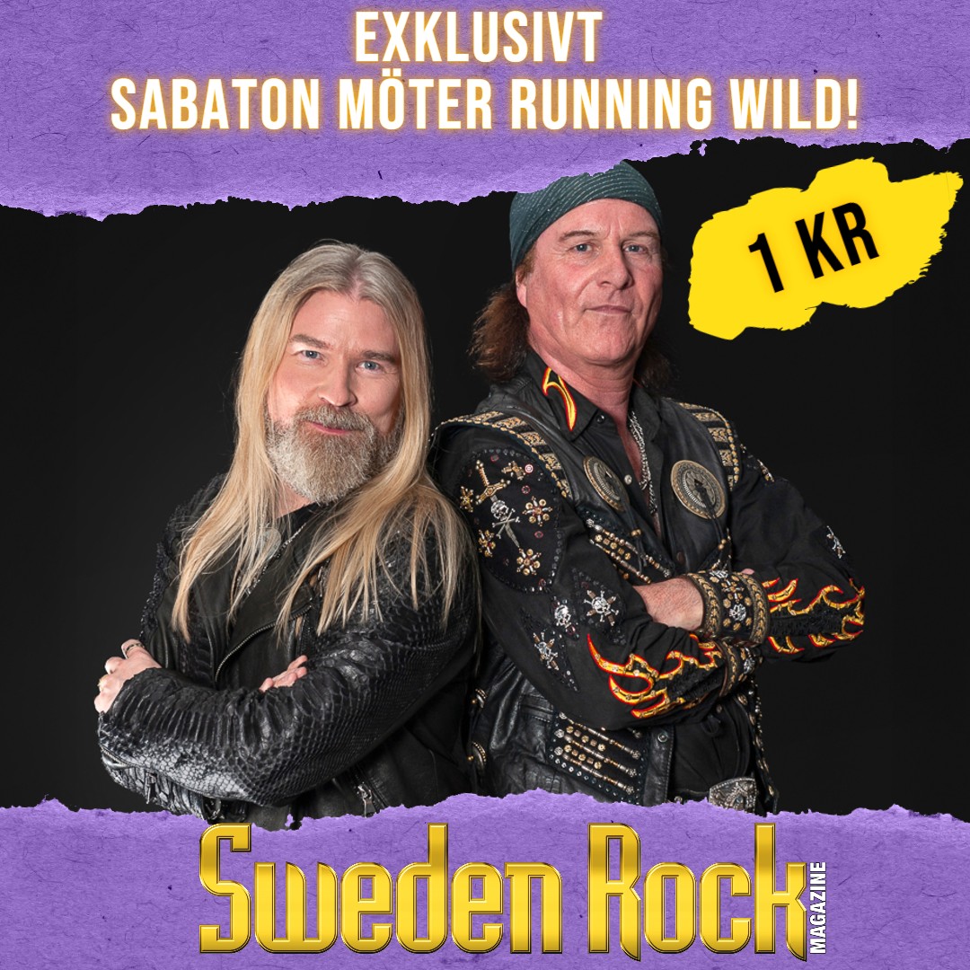 Running Wild is a band that has greatly inspired Sabaton, and in the upcoming issue of Sweden Rock Magazine, Pär and Rock’n’Rolf sit down to talk about the past and the future!

You can order the magazine here for just 1 SEK: order.flowy.se/swedenrock/SRM…

📷Tallee Savage