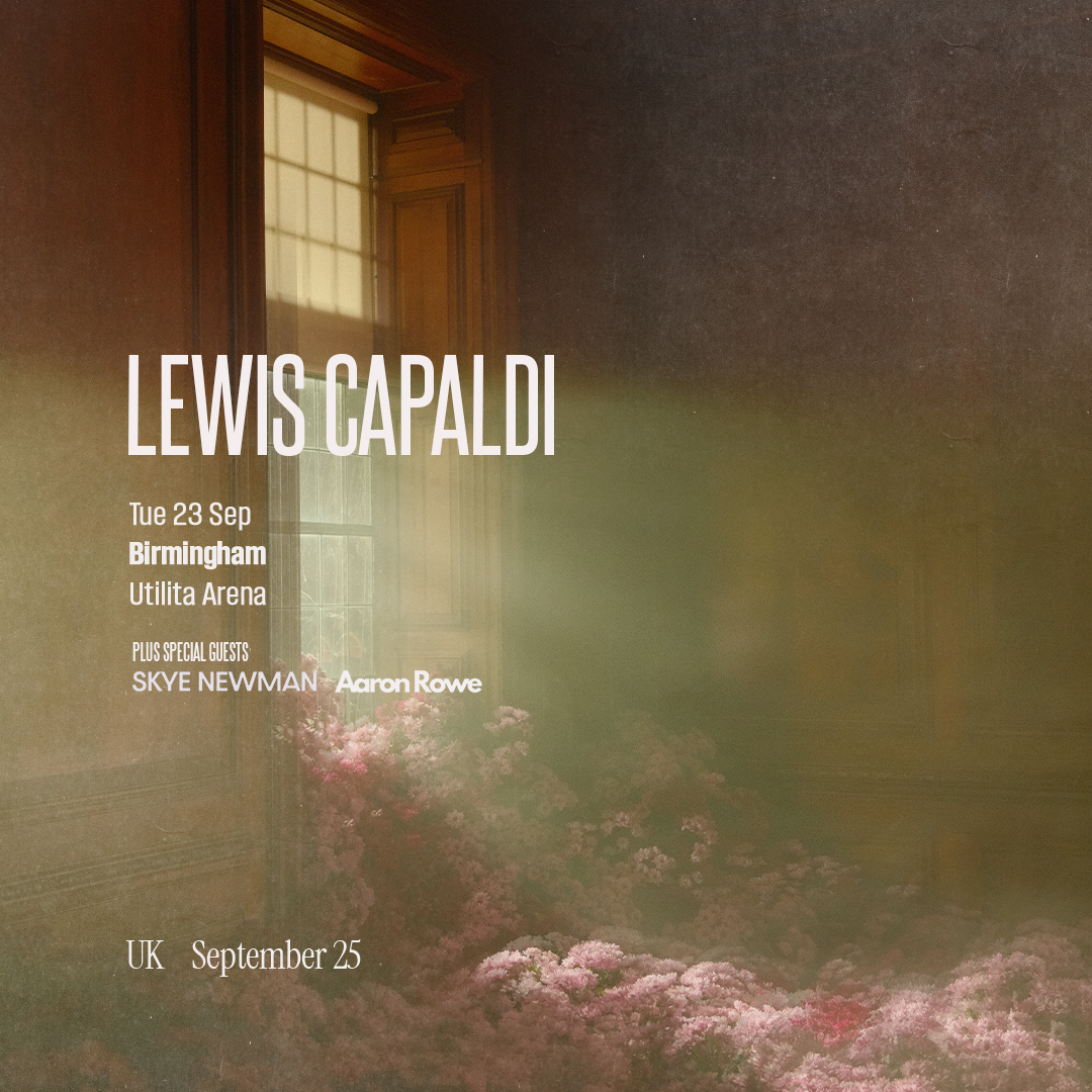 Utilita Arena Birmingham (@utilitaarenabhm) on Twitter photo 📣 JUST ANNOUNCED 📣
After a powerful set at Glasto, <a href="/LewisCapaldi/">Lewis Capaldi</a> is back, heading to Utilita Arena Birmingham this September! 🥰
📅 23 September 2025
⏰ Tickets go on sale at 9am on 10 July 2025. Sign up to be notified > bit.ly/44wnTFN bit.ly/4kjGWJc 📣 JUST ANNOUNCED 📣
After a powerful set at Glasto, <a href="/LewisCapaldi/">Lewis Capaldi</a> is back, heading to Utilita Arena Birmingham this September! 🥰
📅 23 September 2025
⏰ Tickets go on sale at 9am on 10 July 2025. Sign up to be notified > bit.ly/44wnTFN bit.ly/4kjGWJc