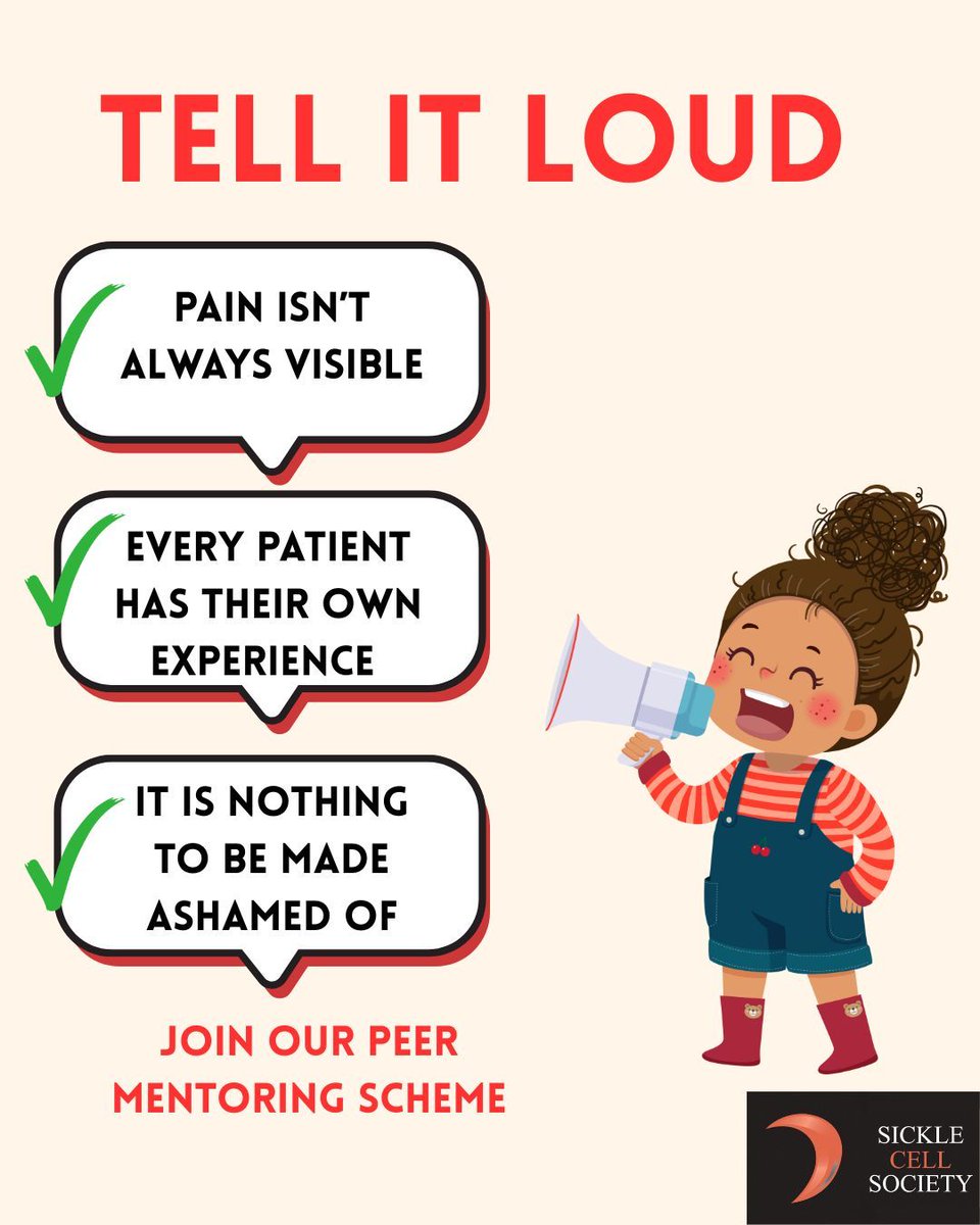 SickleCellUK's tweet image. 🗣️ Living with sickle cell? Aged 10–24 in Sheffield, Manchester or Liverpool? Join our peer mentoring programme and connect with someone who truly gets it 💬🩸
No shame. No judgment. Just support.🔗 Email us at : NWmentors@sicklecell.org for more information #SickleCell